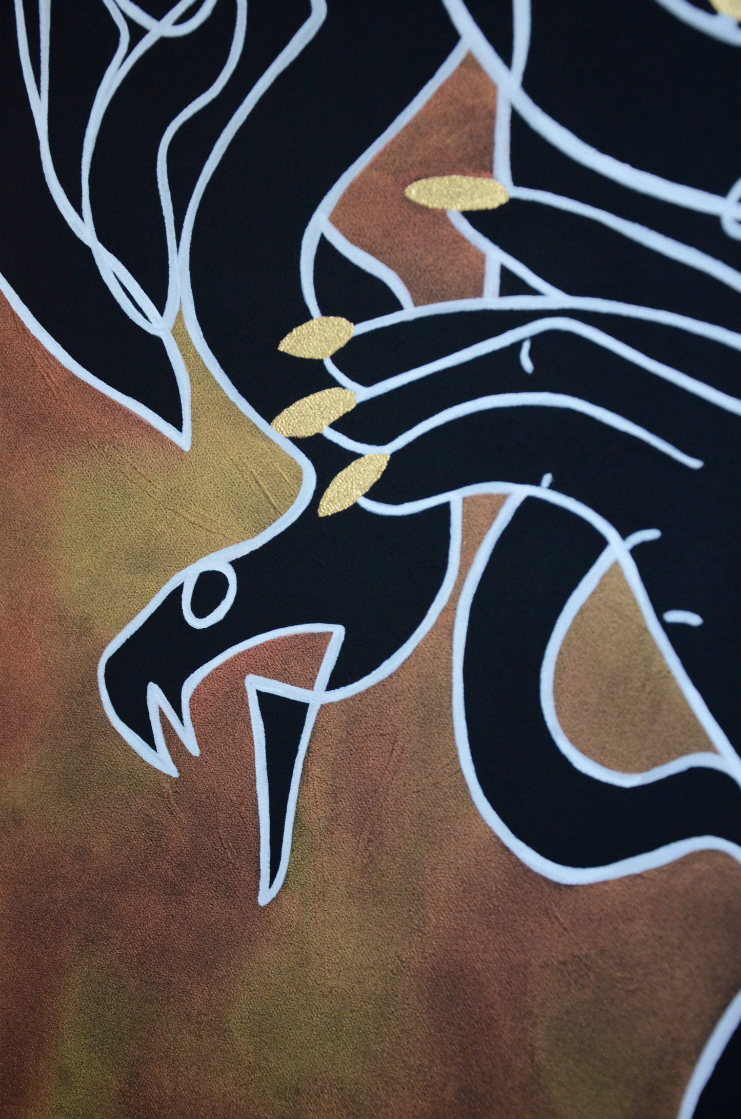 La vengeance de Médusa - Toile