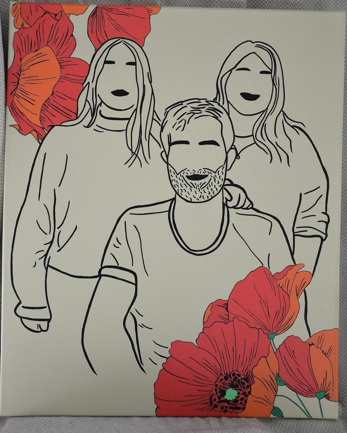 Portraits Personnalisés - Toile