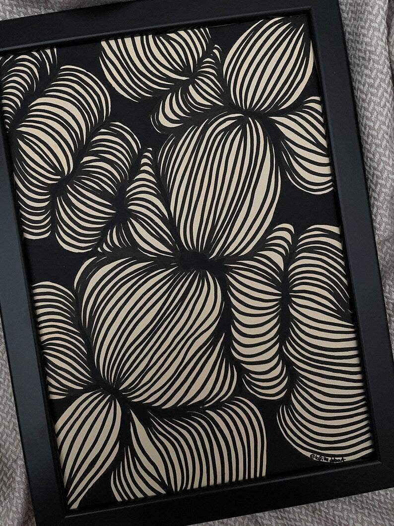 ZenTangle - Acrylique sur papier