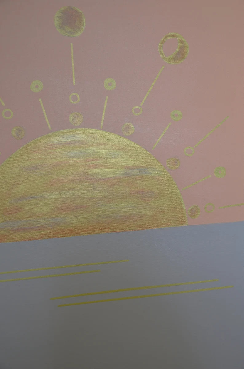 Sunset - Toile