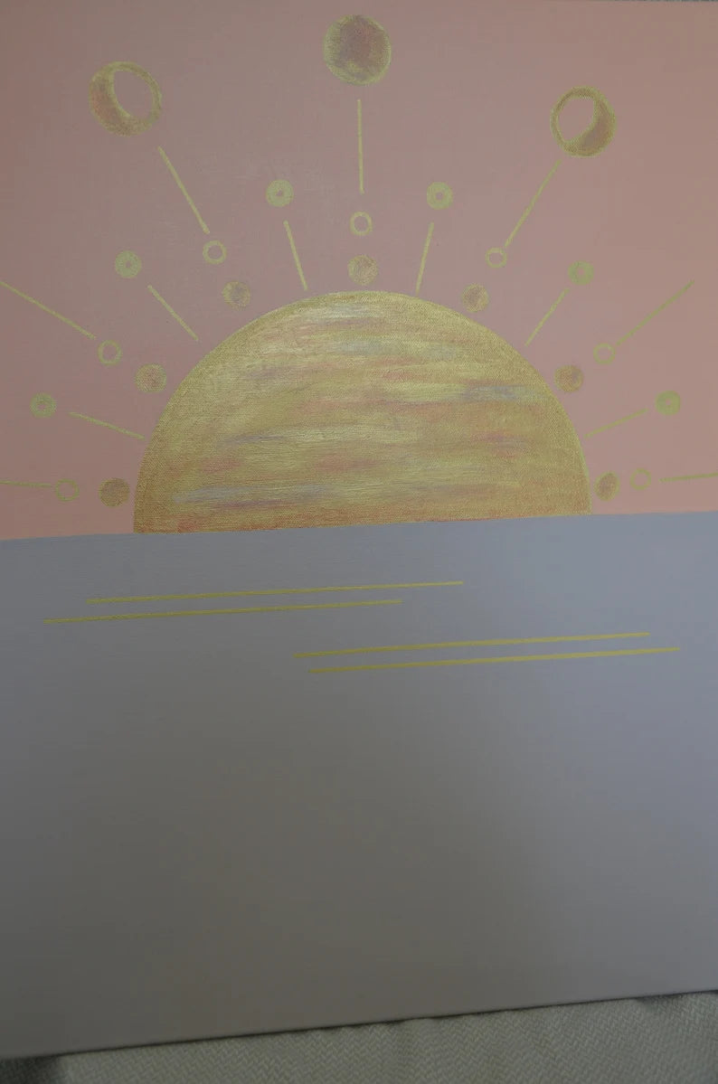 Sunset - Toile