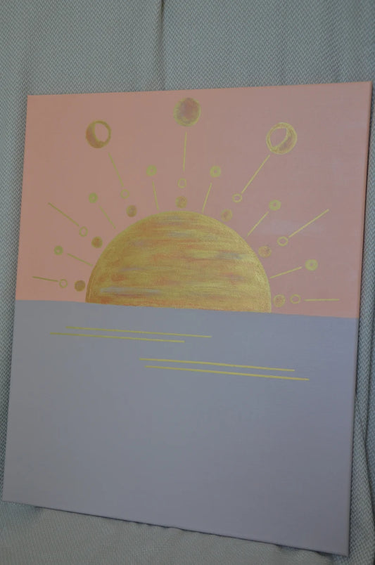 Sunset - Toile